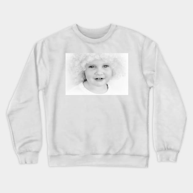 Mila and the Wig Crewneck Sweatshirt by micklyn